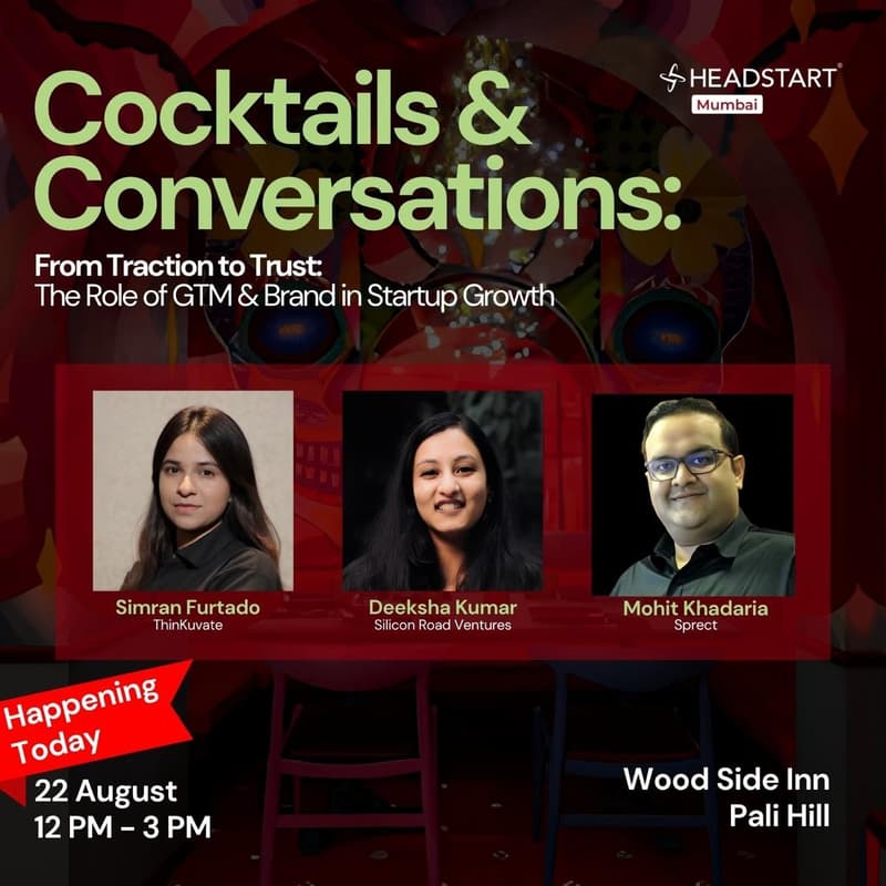 Cover Image for Cocktails & Conversations: Startup GTM, Playbooks and Brand Building