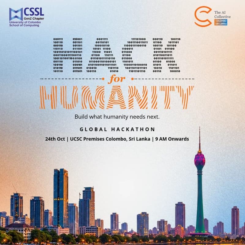 Cover Image for Hack for Humanity: Colombo, Sri Lanka