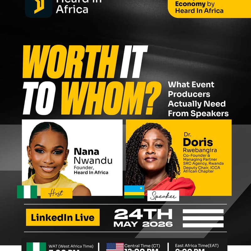 Cover Image for Worth It to Whom? What Event Producers Actually Need From Speakers
