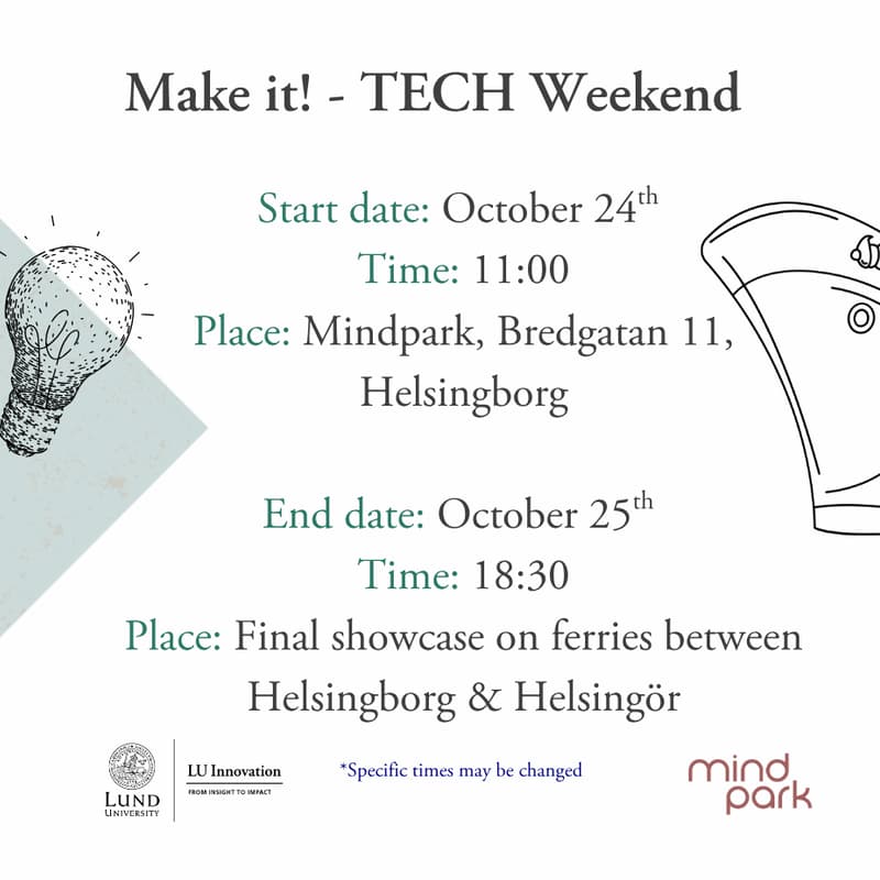 Cover Image for 🚢Make it! - Tech Weekend