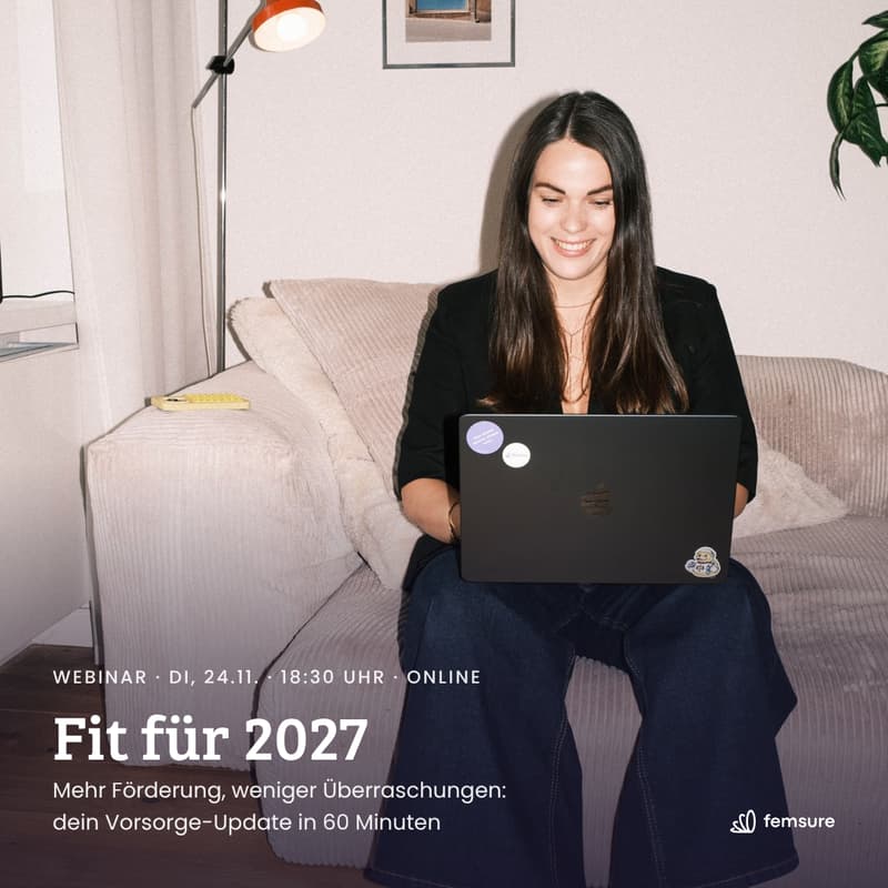 Cover Image for Fit für 2027: Mehr Förderung, weniger Überraschungen: dein Vorsorge-Update in 60 Minuten