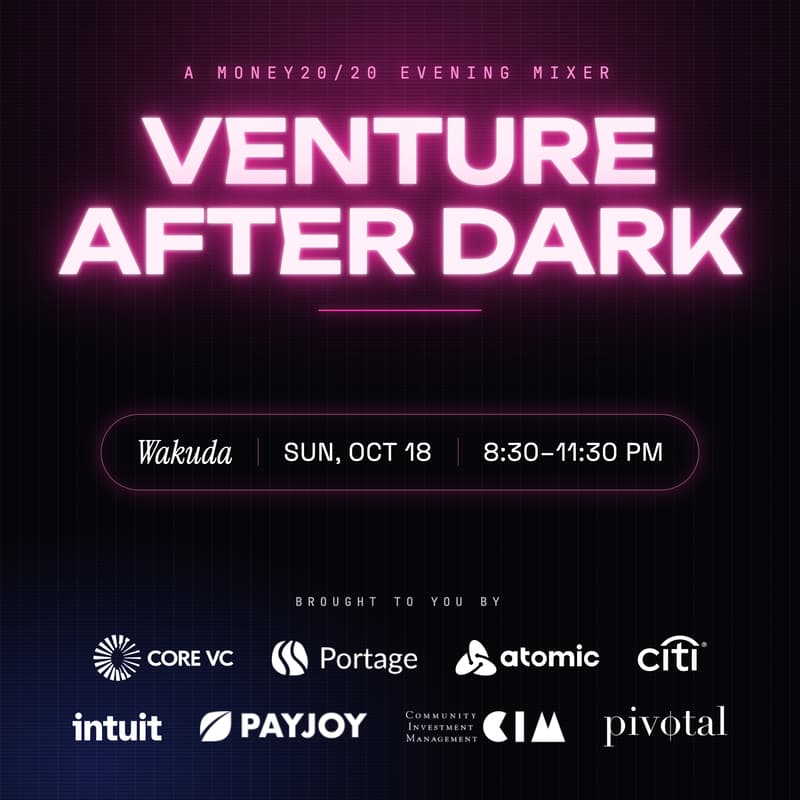 Cover Image for Venture After Dark @ Money20/20