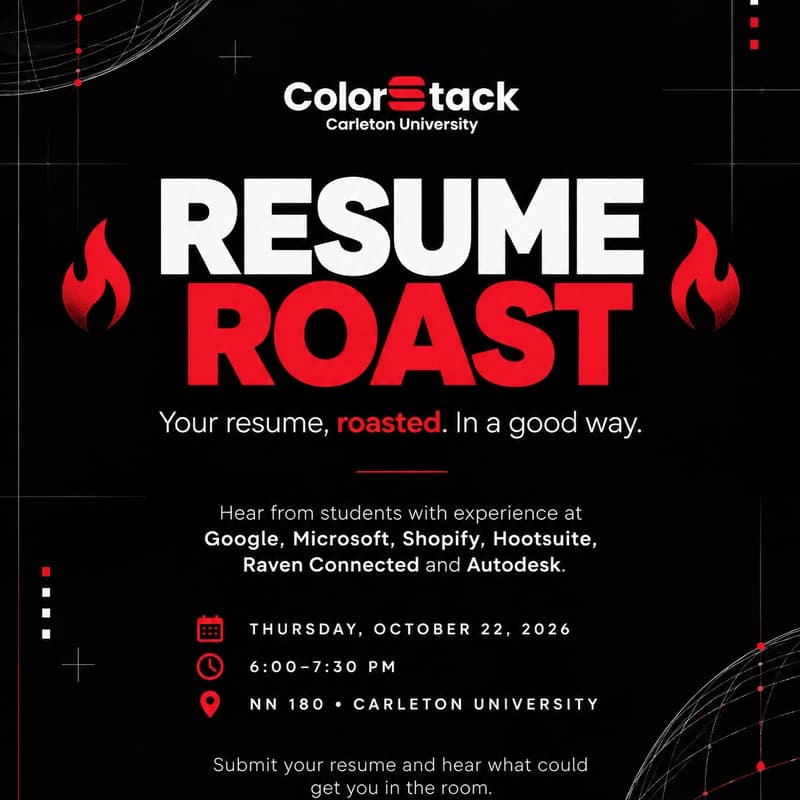 Cover Image for ColorstackCU Resume Roast!