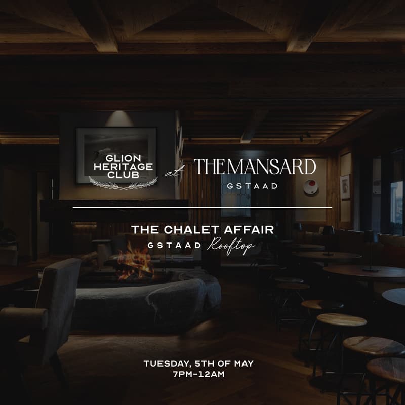 Cover Image for The Chalet Affair: Gstaad Rooftop