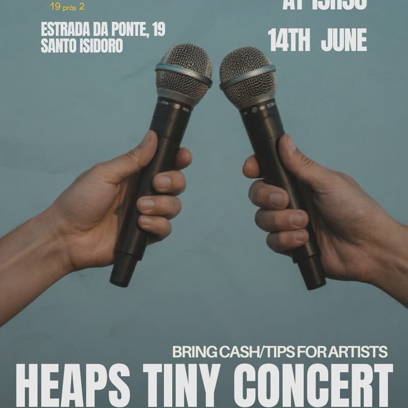 Cover Image for Heaps Tiny- Live Music @ The Cafe