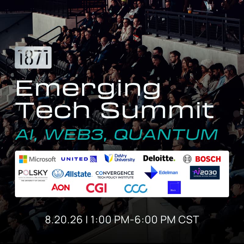 Cover Image for 1871 Events: Scale the System: 1871 Emerging Tech Innovation Summit