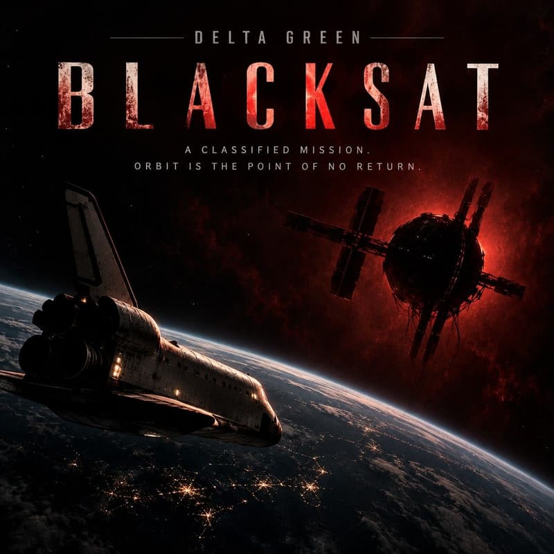 Cover Image for Delta Green: BLACKSAT