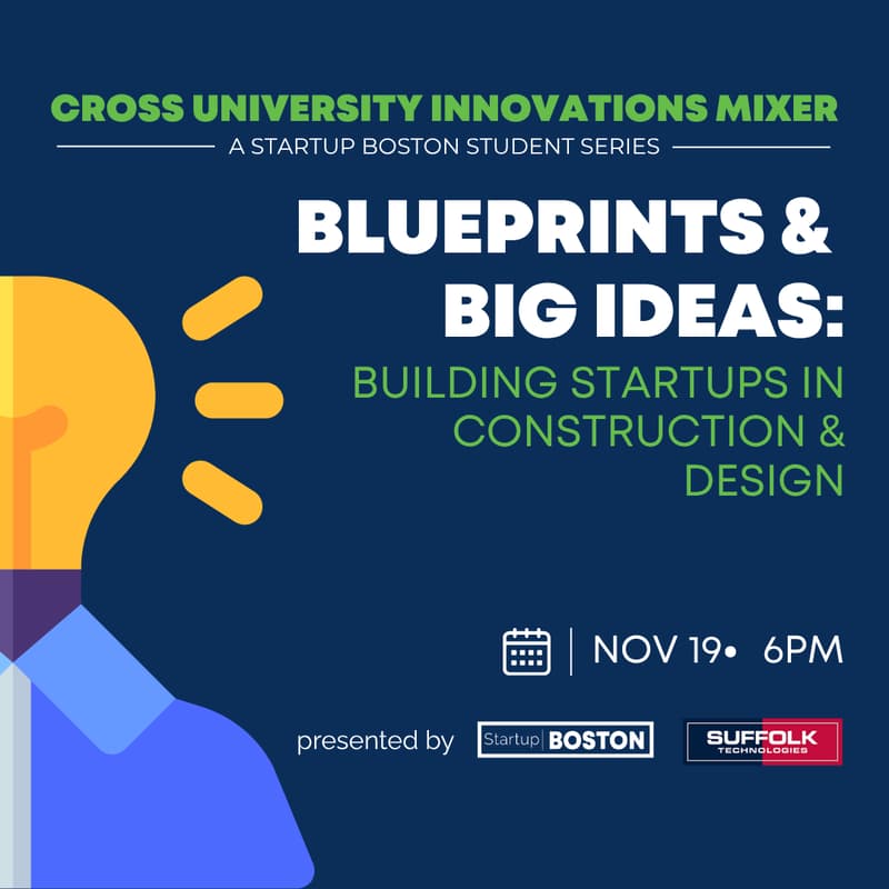 Cover Image for Blueprints & Big Ideas: Building Startups in Construction & Design