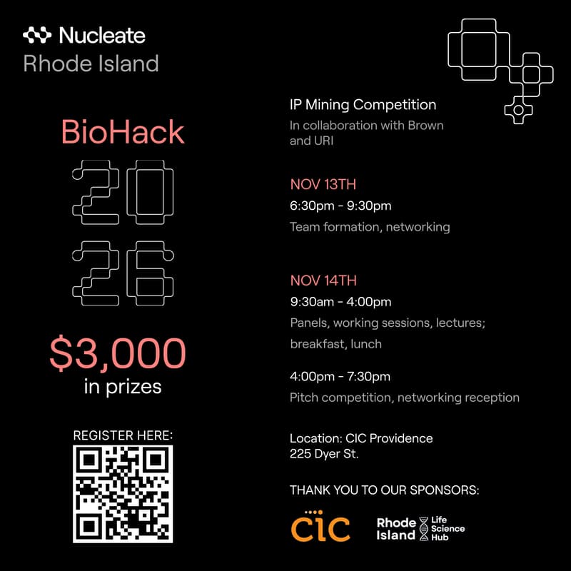 Cover Image for Nucleate Rhode Island: BioHack