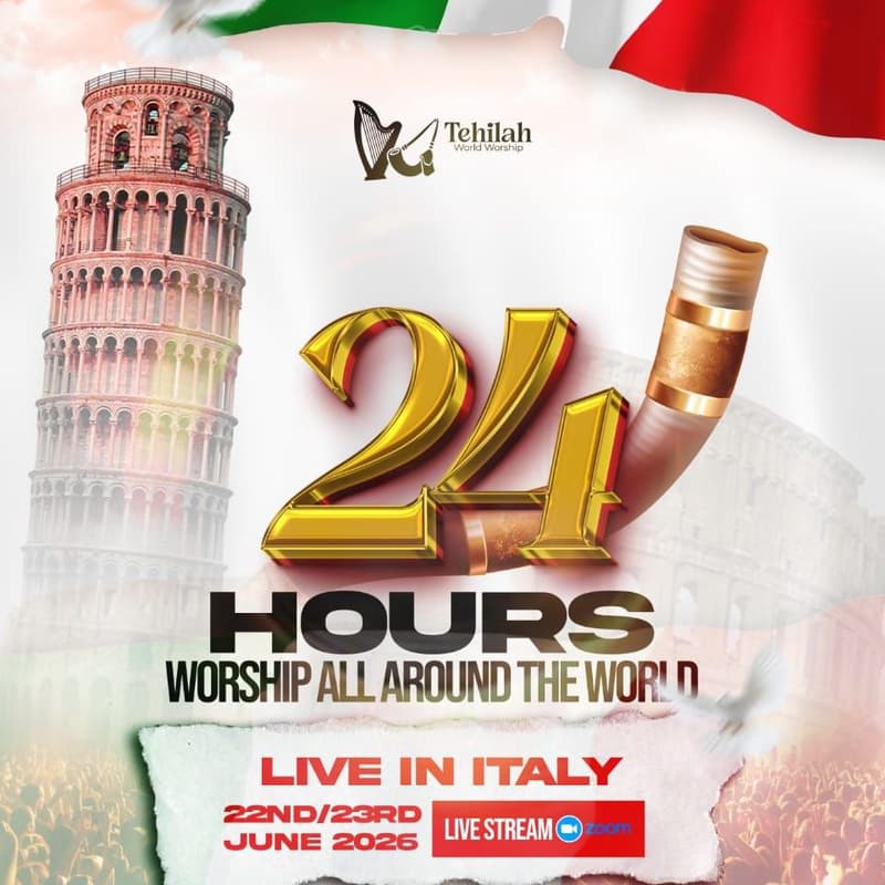 24 Hours Worship — June 22–23, 2026