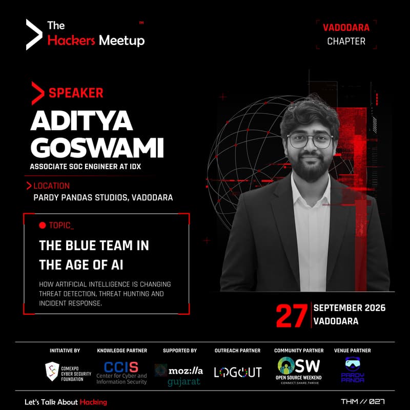 Cover Image for The Hackers Meetup Vadodara - September 2026