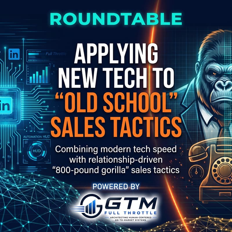 Applying New Tech to 'Old School' Sales Tactics - Mastermind on Zoom ...