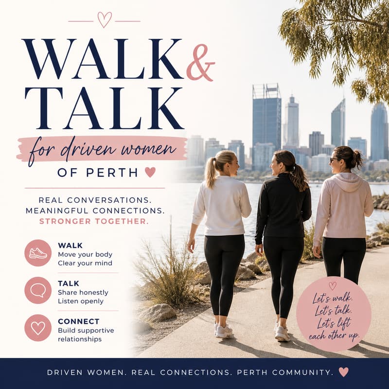 Cover Image for Walk & Talk: Driven Women of Perth