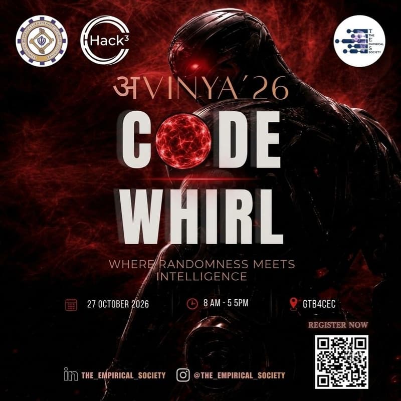 Cover Image for CODEWHIRL | AVINYA'26