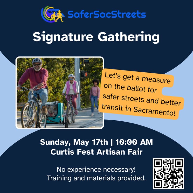 Cover Image for Safer Sac Streets Signature Gathering: Curtis Fest Artisan Fair