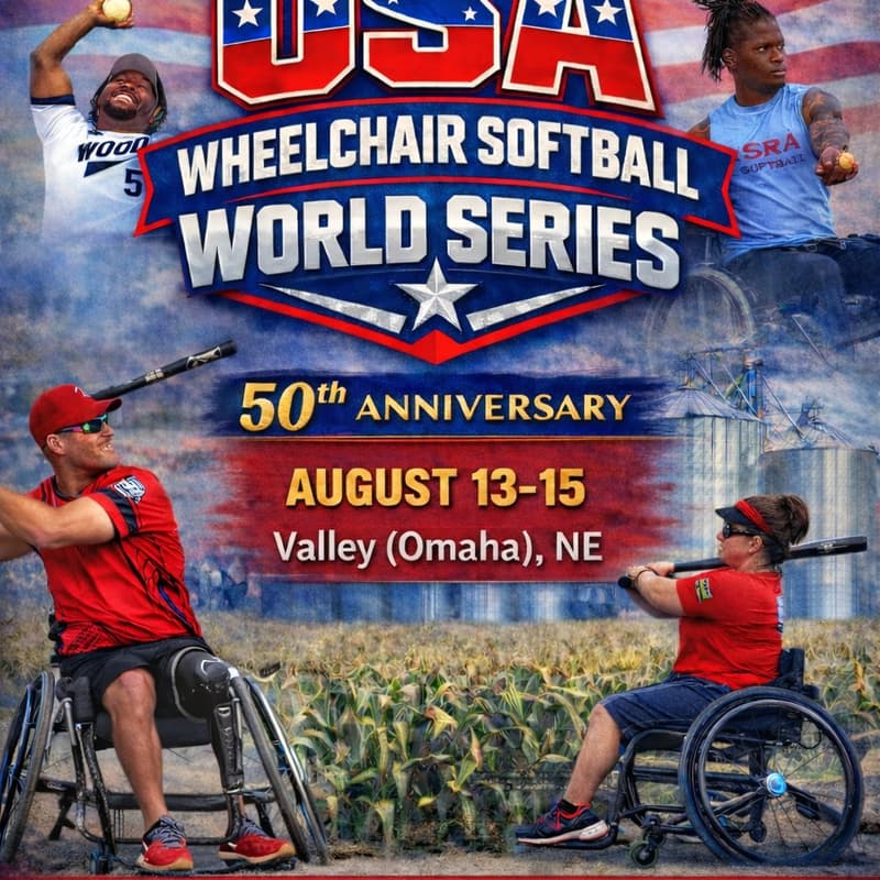 Cover Image for 2026 USA Wheelchair Softball World Series