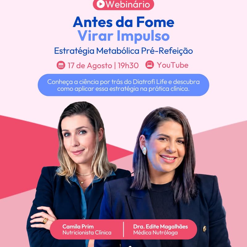 Cover Image for WEBINÁRIO ANTES DA FOME VIRAR IMPULSO
