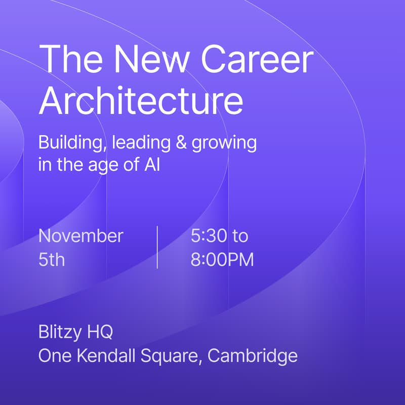 Cover Image for The New Career Architecture: Building Leading & Growing in the Age of AI