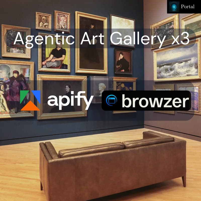 Cover Image for Art Gallery for Agents (Portal x3)