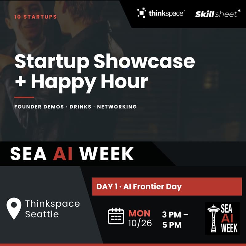 Cover Image for [SEA AI WEEK] AI Frontier Day Founder Showcase & Happy Hour
