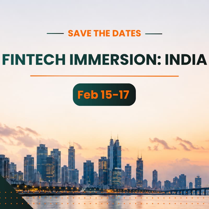 Cover Image for India Fintech Immersion
