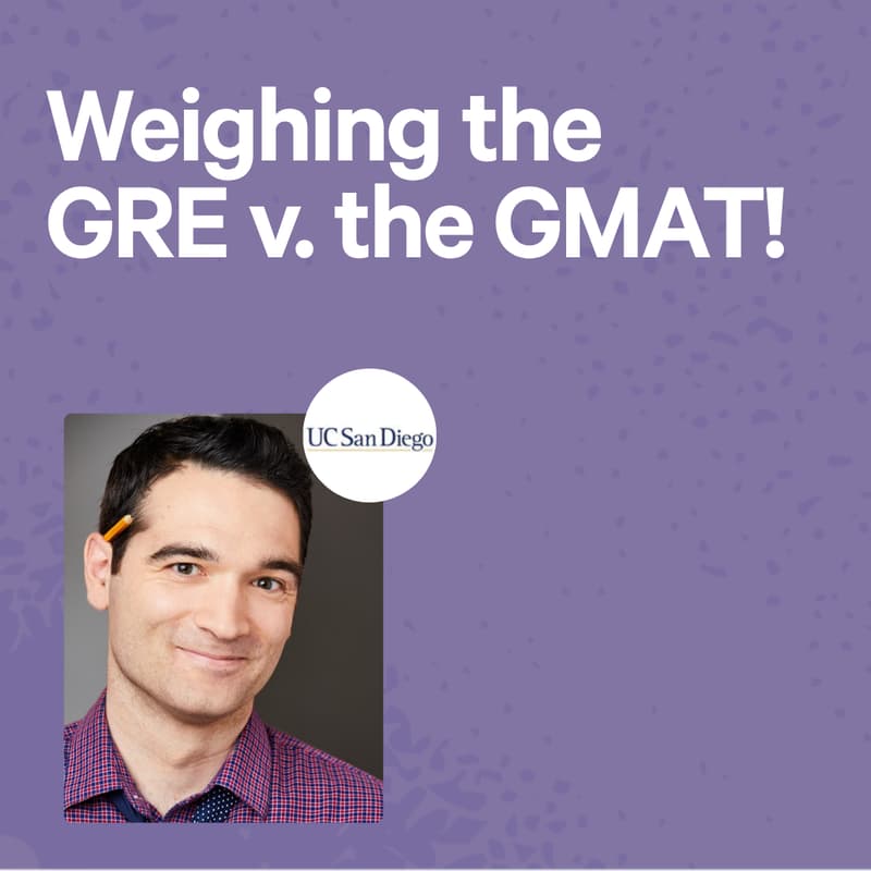 Cover Image for Weighing the GRE v. the GMAT