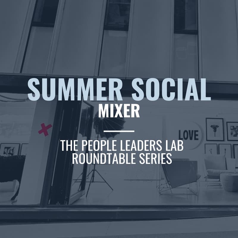 Cover Image for The People Leaders Lab - Series 4 Event: Summer Social