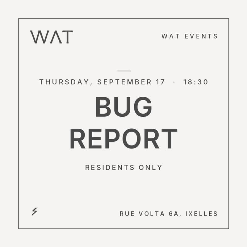 Cover Image for WAT (Bug Report)