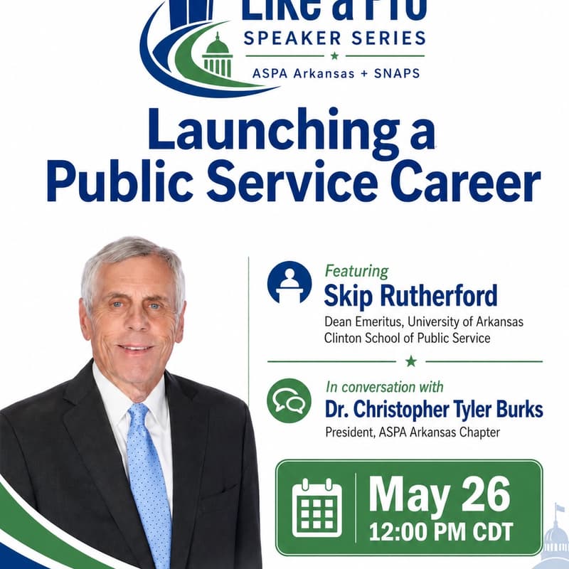 Cover Image for Like A Pro Speaker Series: Launching a Public Service Career