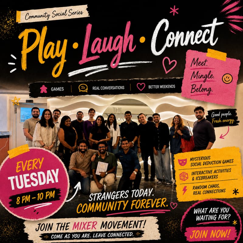 Cover Image for 🎲✨ Play • Laugh • Connect ✨🎲