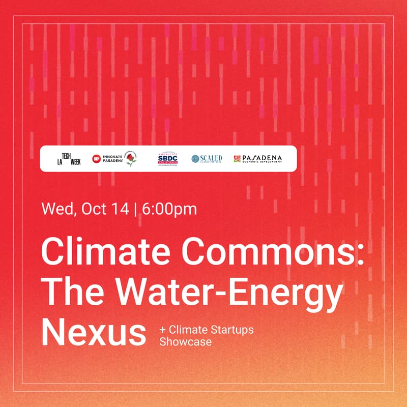 Cover Image for The Water-Energy Nexus: Pasadena Edition