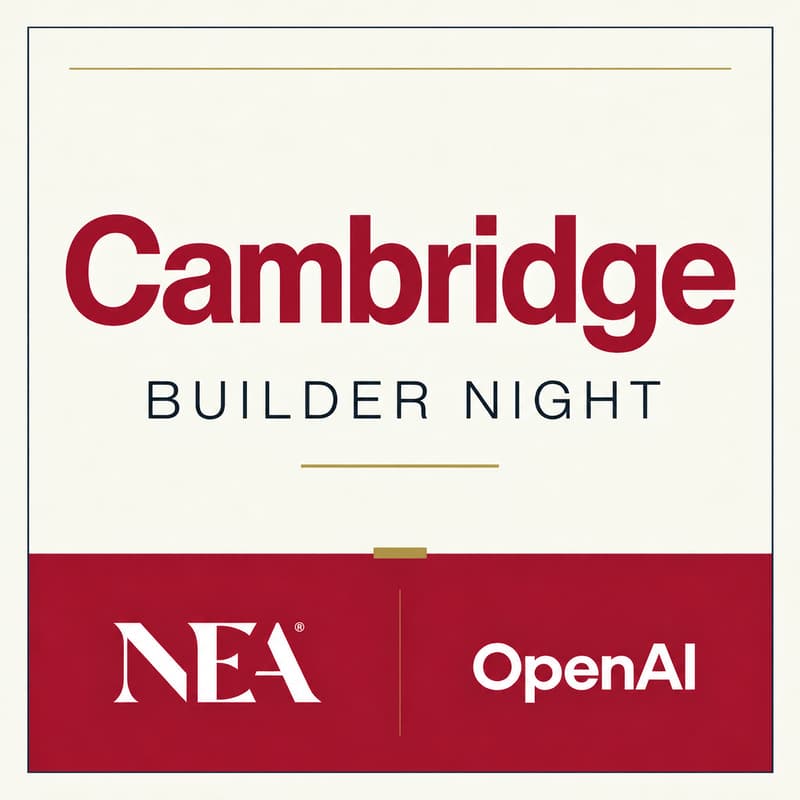 Cover Image for NEA x OpenAI: Builder Night for Students in Cambridge