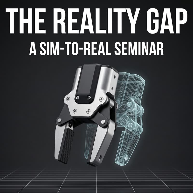 Cover Image for The Reality Gap: A Sim-to-Real Seminar