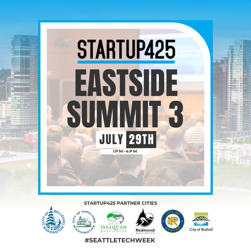 Cover Image for Startup425 Eastside Summit 3 (Seattle Tech Week)