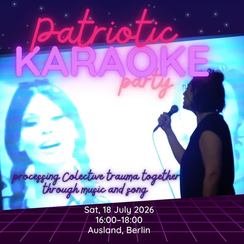 Cover Image for Patriotic Karaoke - a participatory workshop