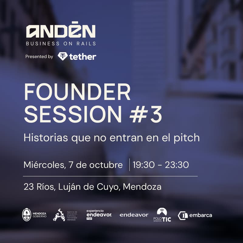 Cover Image for Andén Founder Session #3 by Tether