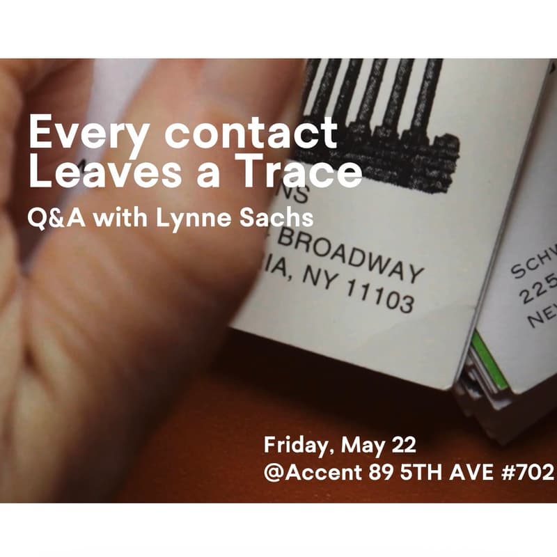 Cover Image for Screening + Q&A With Lynne Sachs