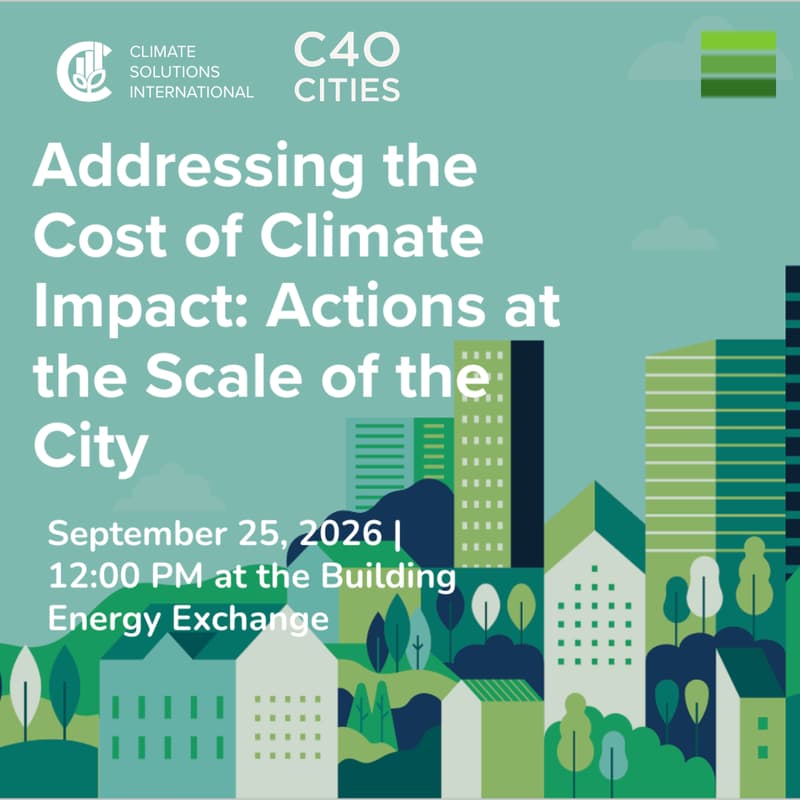 Cover Image for Addressing the Cost of Climate Impact: Actions at the Scale of the City