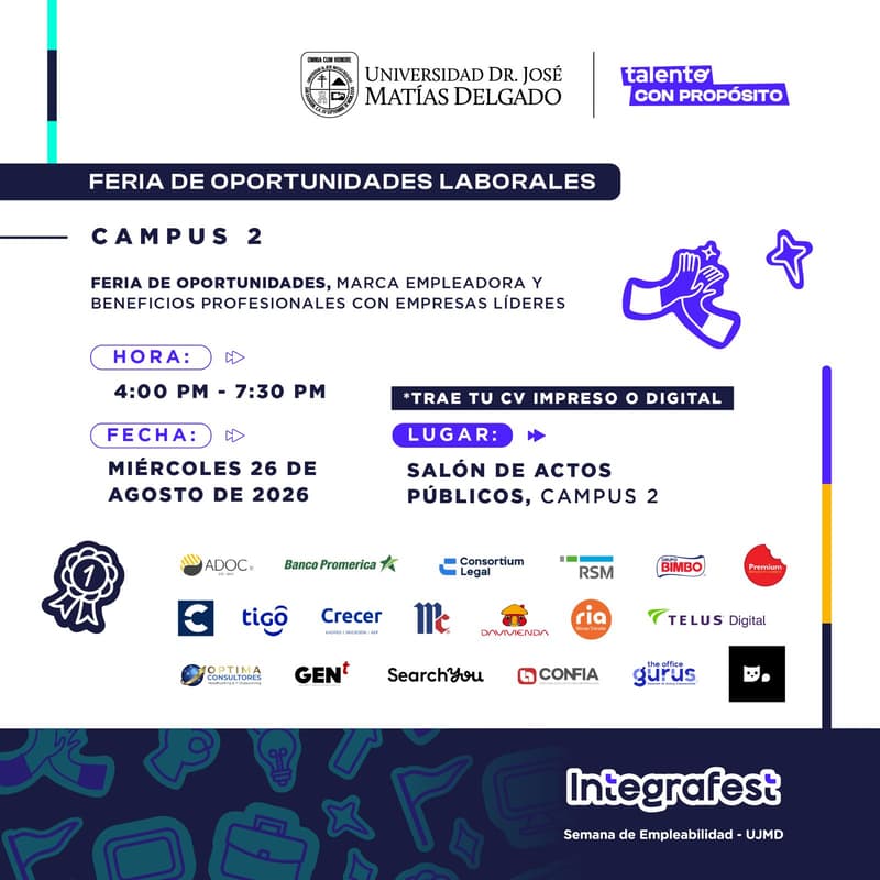 Cover Image for Feria de oportunidades laborales - Campus 2 🏆