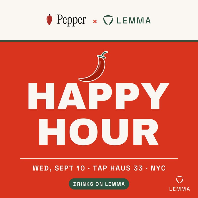 Cover Image for Pepper NYC Healthtech Founder Meetup - September (Sponsored by Lemma)