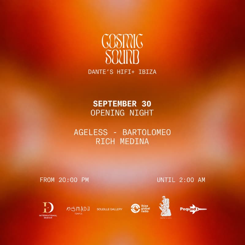 Cover Image for Dante's Hifi Presents: Cosmic Sounds | Rich Medina | Ageless Bartolomeo