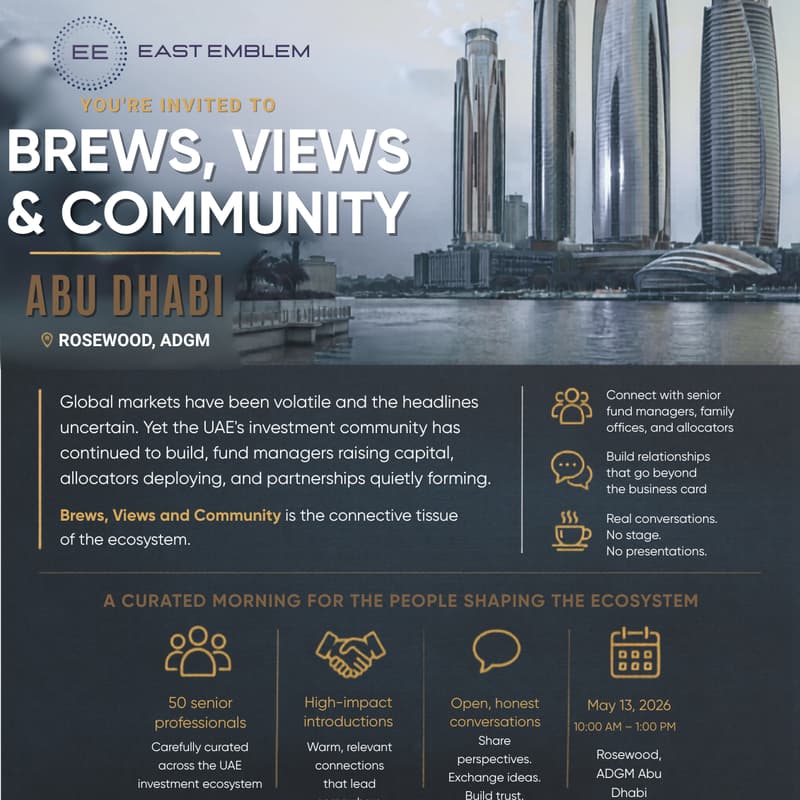 Cover Image for Brews, Views and Community - Abu Dhabi - May 2026