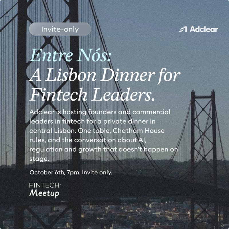 Cover Image for Entre Nos: A Lisbon Dinner for Fintech Leaders