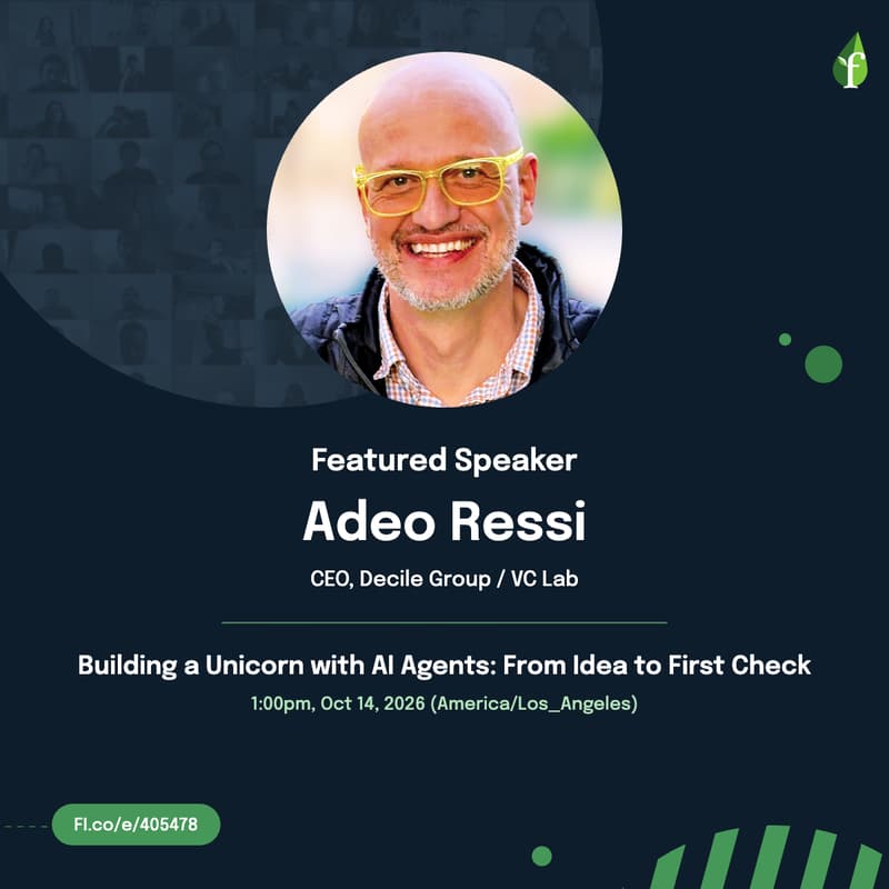 Cover Image for Building a Unicorn with AI Agents: From Idea to First Check