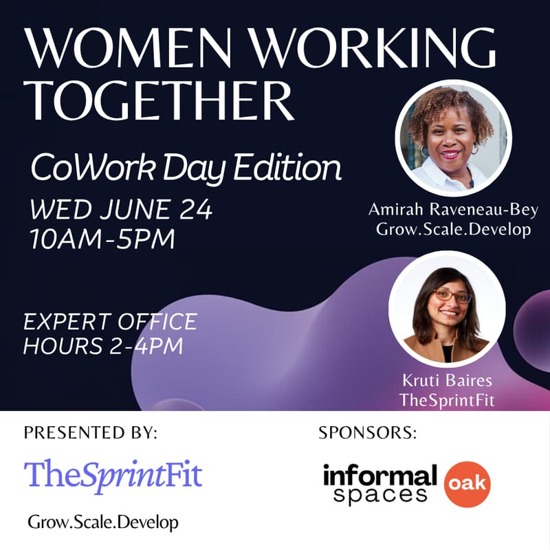 Cover Image for Women Working Together - CoWork Day Edition
