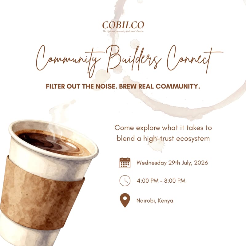 Cover Image for Community Builders Connect ☕️