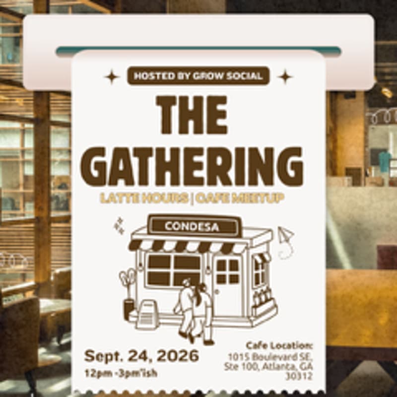 Cover Image for Latte Hours | Cafe Meetup In Atlanta