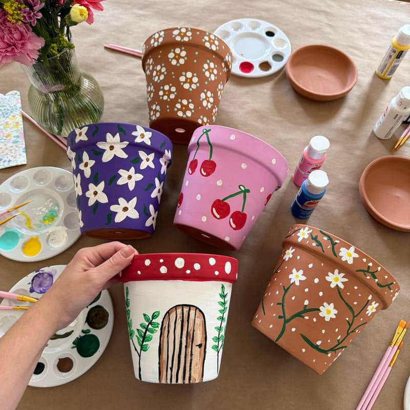 Cover Image for Oléa Plant & Paint Night🪴🎨