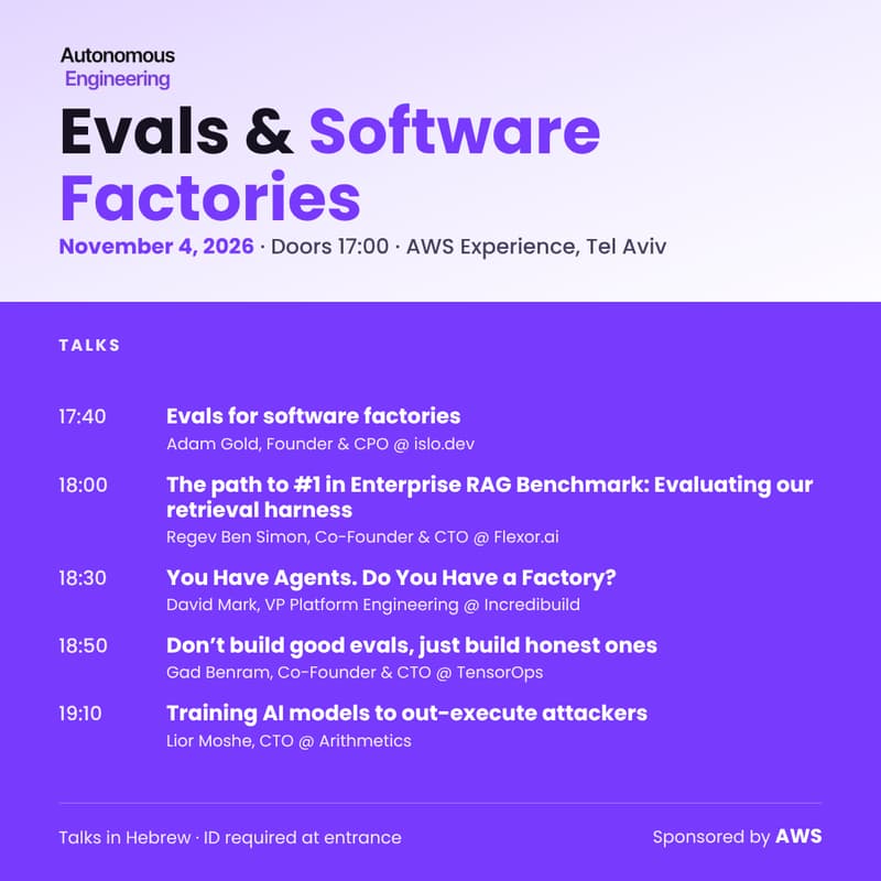 Cover Image for Evals & Software Factories
