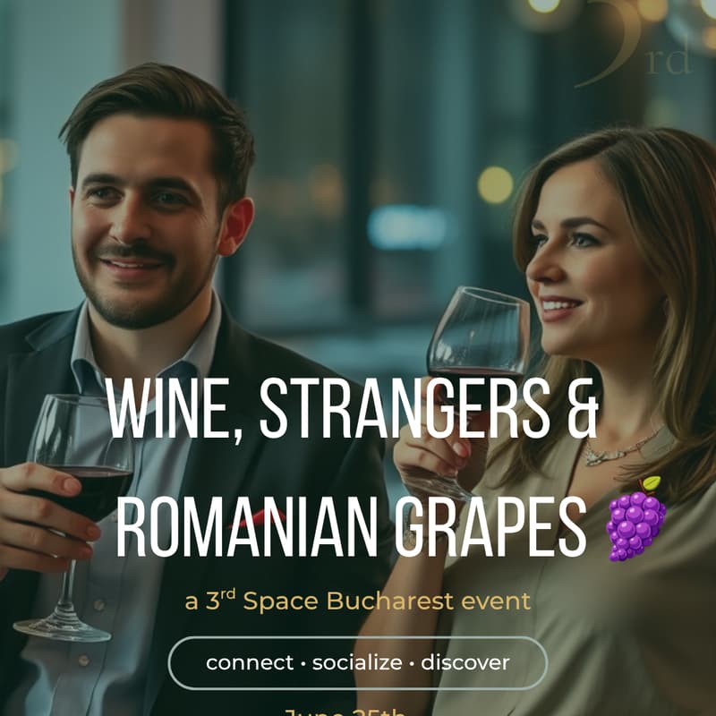 Cover Image for Wine, Strangers & Romanian Grapes 🍷